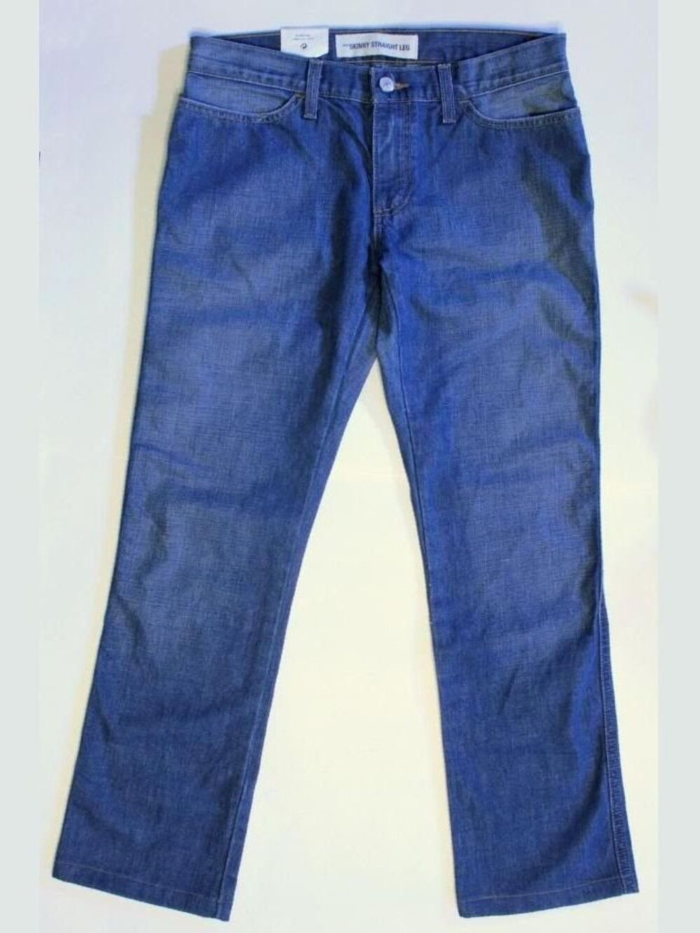NEW Gap Y2K "SKINNY STRAIGHT LEG" Womens Jeans Bluestone Zippy Fly Size 6R